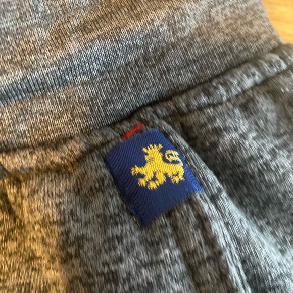 Rugby University Sweatshirt Elastic Waist 7” Inseam Shorts Gray Men’s 2X Pre - Picture 3 of 9